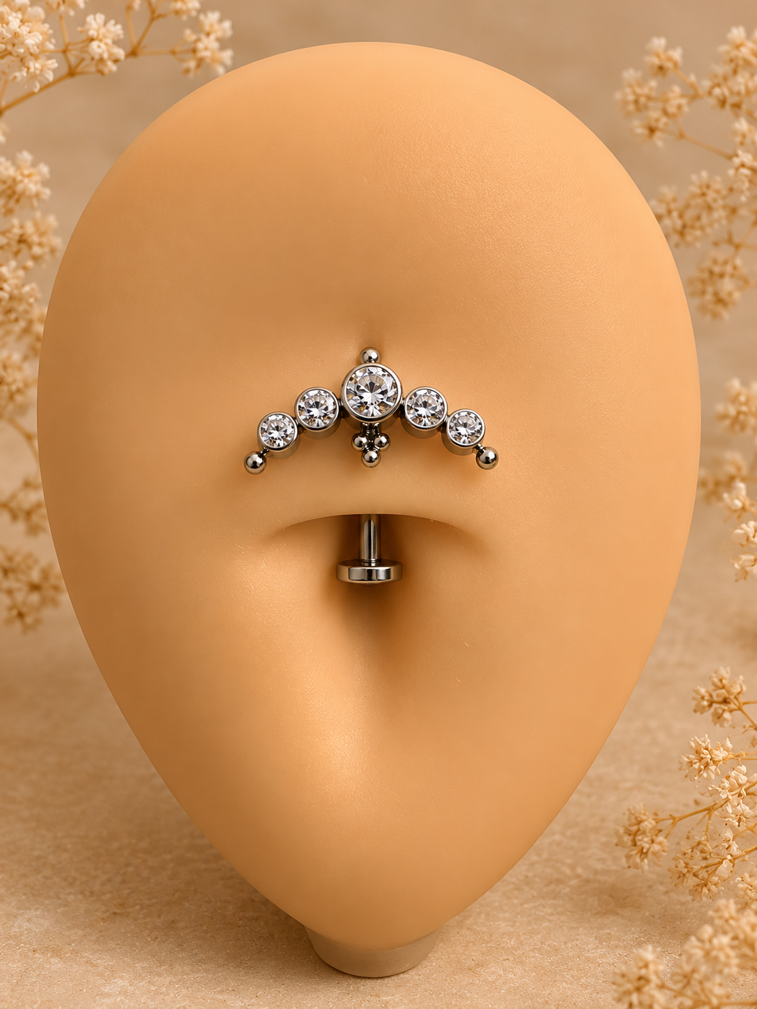 Piercing de Umbigo Astra Titânio