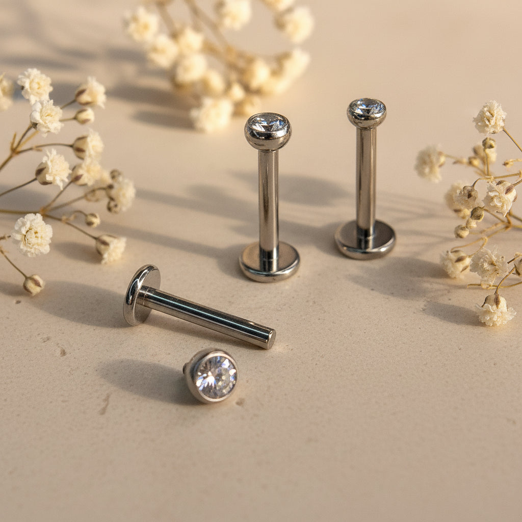 Labret Candy Titânio