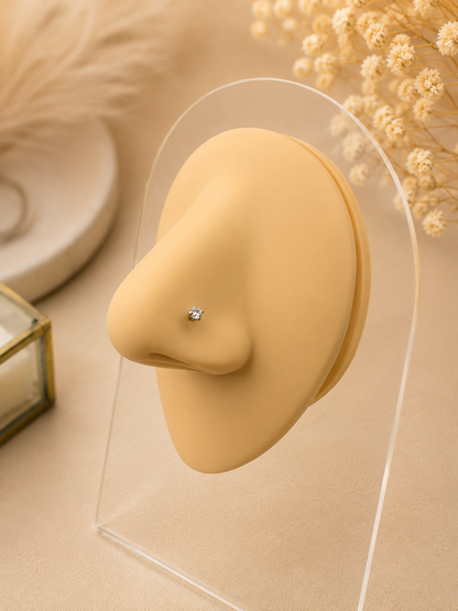 Nostril Ponto de Luz — Titânio ASTM F136