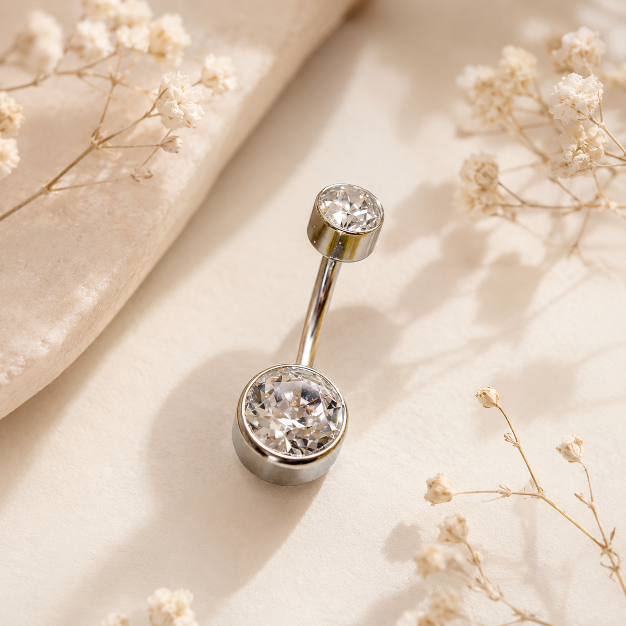 Piercing de Umbigo Lumina em Titânio