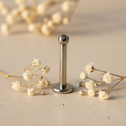 Labret Tradicional Titânio